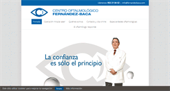 Desktop Screenshot of fernandezbaca.com